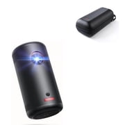 Nebula Capsule 3 GTV Projector,with All-in-One Travel Case 1080p Smart Mini Projector with Bluetooth, WiFi, Adapter