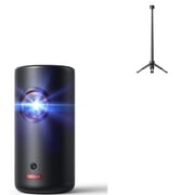 Nebula Capsule 3 Laser Mini Projector with WiFi, 1080p HD, Full HD, DLP, Black,with Power Bank Tripod