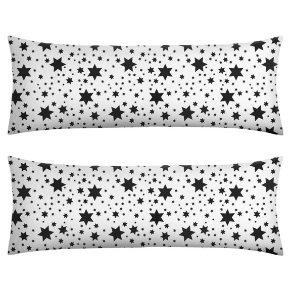Nebula Cosmic Body Pillow Case 20x54 - Soft Full Body Pillow Protector with Machine Washable Galaxy Print