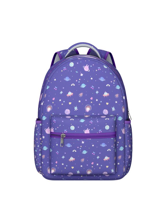 Cosmic Galaxy Students Backpack Sci-fi Lovers Outer Space Design, Durable and Adjustable Strap School Bag for Students