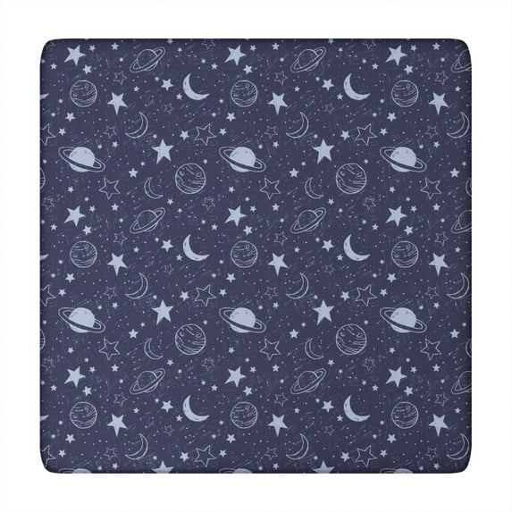 Nebula Cosmic Sci-Fi Square Tablecloth Soft Wrinkle-Free Cover for Indoor & Outdoor