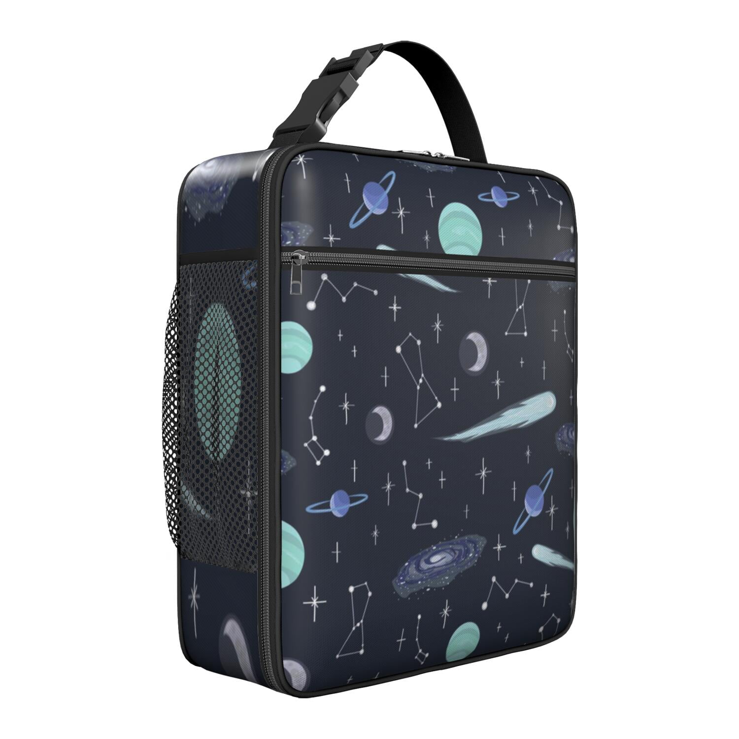 Nebula Cosmic Sci-fi Lunch Bag – Galaxy Space Astronaut Alien Insulated ...