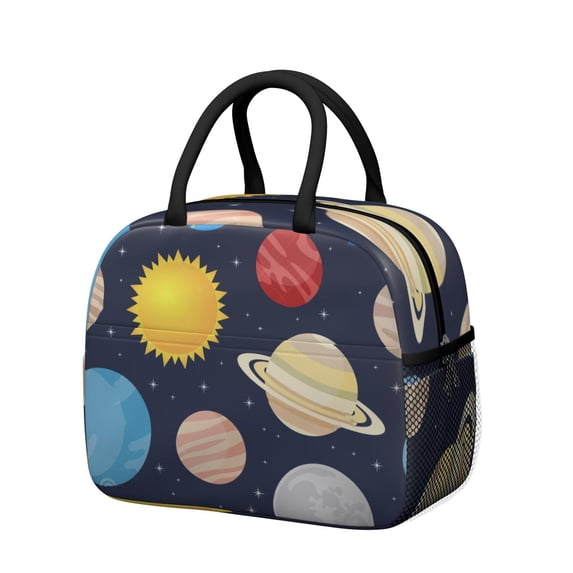 Nebula Cosmic Space Geek Lunch Bag – Celestial Outer Space Thermal Cooler Tote