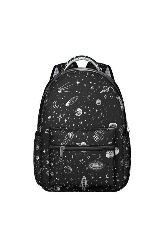 Nebula Cosmic Space Students Backpack Celestial Galaxy Design, Lightweight and Wear-Resistant School Bag for Space Geek Students