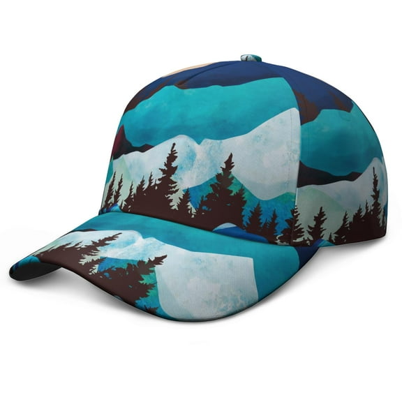 Nebula Cosmic Star Baseball Cap - Structured 6-Panel Hat for Space Enthusiasts