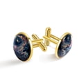 thumbnail image 1 of Nebula Elegant Suit Cufflinks Set, Shirt Cufflink for Men, Stainless Steel, Formal Occasions, 1 of 6