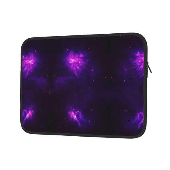 Nebula Galaxy Purple Neoprene Sleeve Pouch Case Bag for 13" - 15" Inch Laptop Computer
