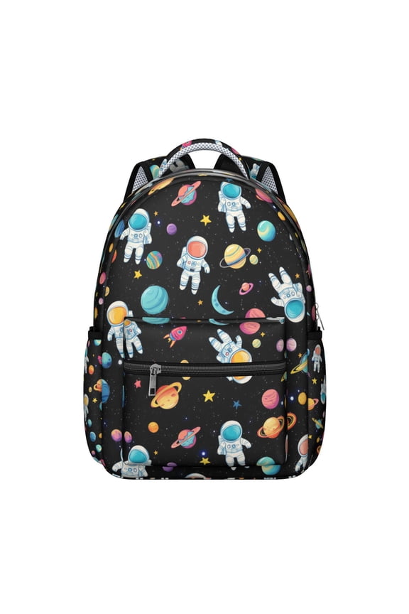 Nebula Galaxy Students Backpack Outer Space Celestial Cosmic Design, Durable and Adjustable Strap School Bag for Students
