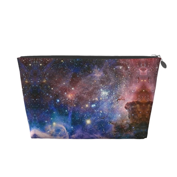 Nebula Handbag Purse Tote Organizer Zipper Closure Cosmetic Pouch Bag For Travelling