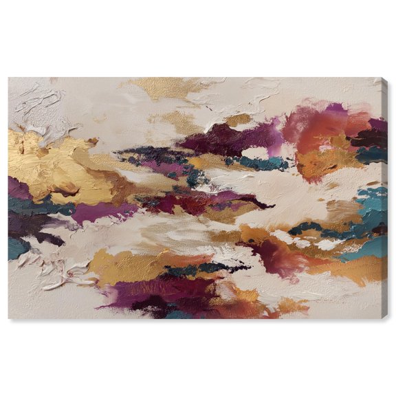 Nebula I Canvas Print Abstract Wall Art by Art Remedy, Gallery Wrapped, 30 x 20