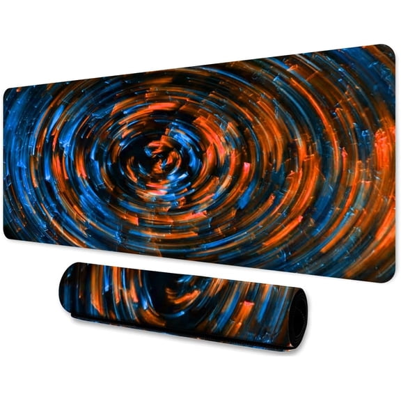 Nebula Mouse Pad 31.5x11.8 Inches Fantasy Magic Cosmic Stars Outer Space Stars Anti Slip Gaming Mouse Pad for Home Studio Keyboard Table Mat BDHYMN73