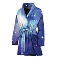 thumbnail image 1 of Nebula Space Women Bathrobe One Size Univeral Fits Fashion Lightweight Plush Fleece Long Robe For Women, 1 of 3