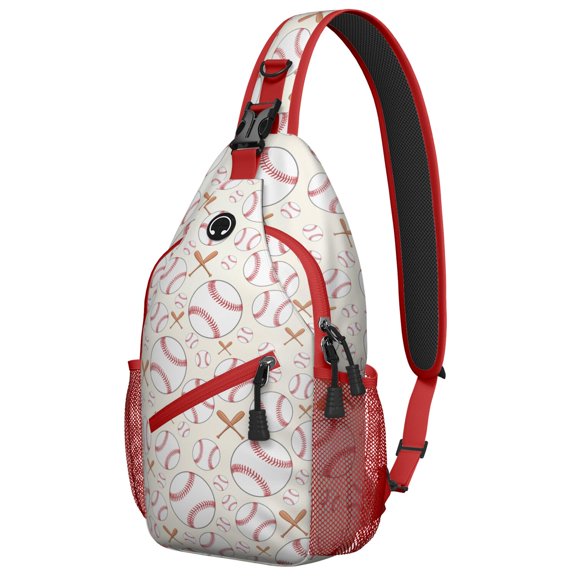 Nebula Themed Crossbody Bag - Lightweight Chest Backpack for Travelers - Versatile & Travel-Ready