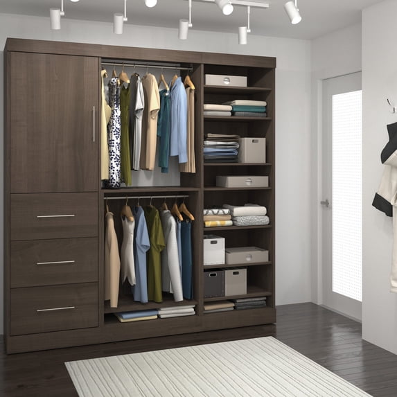 Nebula by Bestar 80'' Storage Kit in Antigua