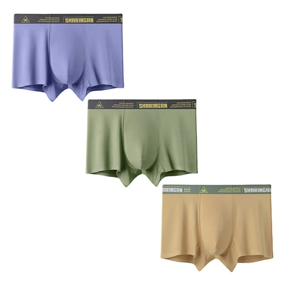 NebulaNest Men's Boxer Briefs Ultra-fine Modal Soft Breathable Comfort Fit Underpants, 3-Pack, Size XL