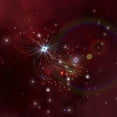 thumbnail image 1 of Nebular clouds  gases and stellar matter bring on the birth of stars Poster Print, 1 of 2