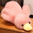 thumbnail image 1 of Nebwoak Adorable Toy for Boy 2-6 Year Cute Hair White Ducks Doll Plush Toy Yellow, 1 of 6