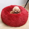 thumbnail image 1 of Nebwoak Cat Nest for Dog and Cat Dog Round Winter Warm Sleeping Bag Long Soft Pet Bed Calming Bed, 1 of 2