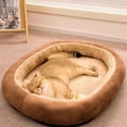 thumbnail image 1 of Nebwoak Dog Crate Bed for Small Dogs - Washable Soft Polyester Dog Bed Mat, 17.7x13.8in Coffee Indoor Dog Bed, Calming Anxiety Relief Pet Bed for Bedroom/Home, Durable & Cosy, 1 of 6