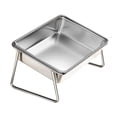 thumbnail image 1 of Nebwoak Elevated Stainless Steel Dog Bowl - Large Capacity 2L, Spill Proof, Tilted 15°, Non-Slip Stand, Removable & Dishwasher Safe for Large/Medium Dogs, Senior Pets, 1 of 6