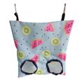 thumbnail image 1 of Guinea Pig Hay Feeder with 2 Holes & Metal Clips - Chew-Proof Foldable Hanging Bag for Rabbits, Hamsters - No Mess, Easy Clean, 1 of 2