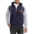 thumbnail image 1 of Nebwoak Mens Hoodie Jackets Zip up- Long Sleeve Lightweight Quick-Dry Casual Track Jacket Navy Size M, 1 of 7