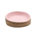 thumbnail image 1 of Nebwoak Rattan Woven Semi-Enclosed Pet Bed - Soft Padding Storage Basket for Cats Small Dogs, Indoor Warm Bed, 1 of 2