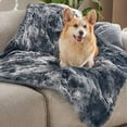 thumbnail image 1 of Nebwoak Waterproof Padded Dog Blanket - PV Fleece Flannel, All Season Warm for Dogs, Gray 28x39in, Easy Clean Washable, Fits Kennel/Car/Travel/Home, 1 of 6