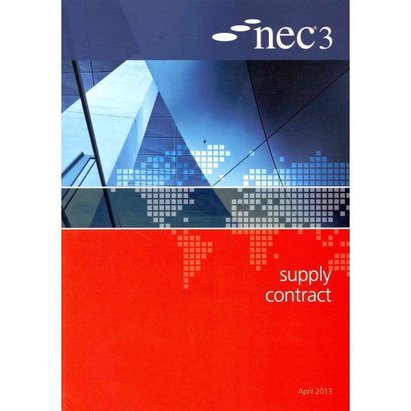 Nec3 Supply Contract Sc