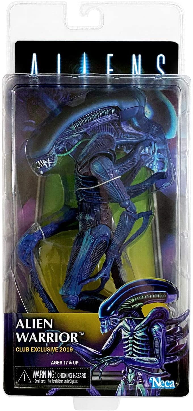 NECA Aliens Alien Warrior Action Figure, Club Exclusive 2019 Collector ...