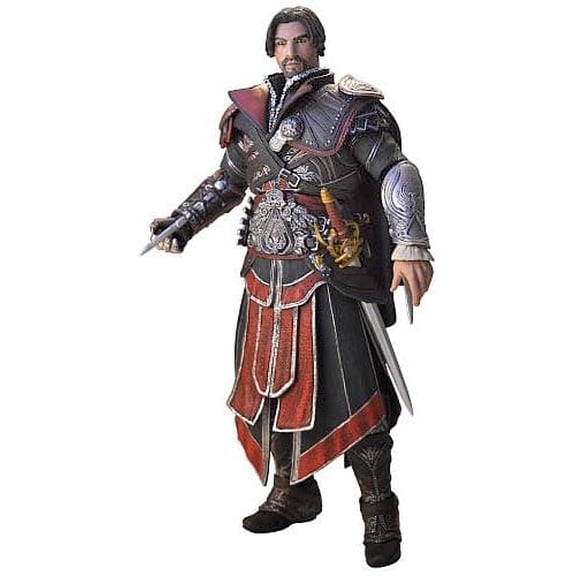 Neca Assassin's Creed: Brotherhood Ezio 6" Unhooded Ebony Action Figure
