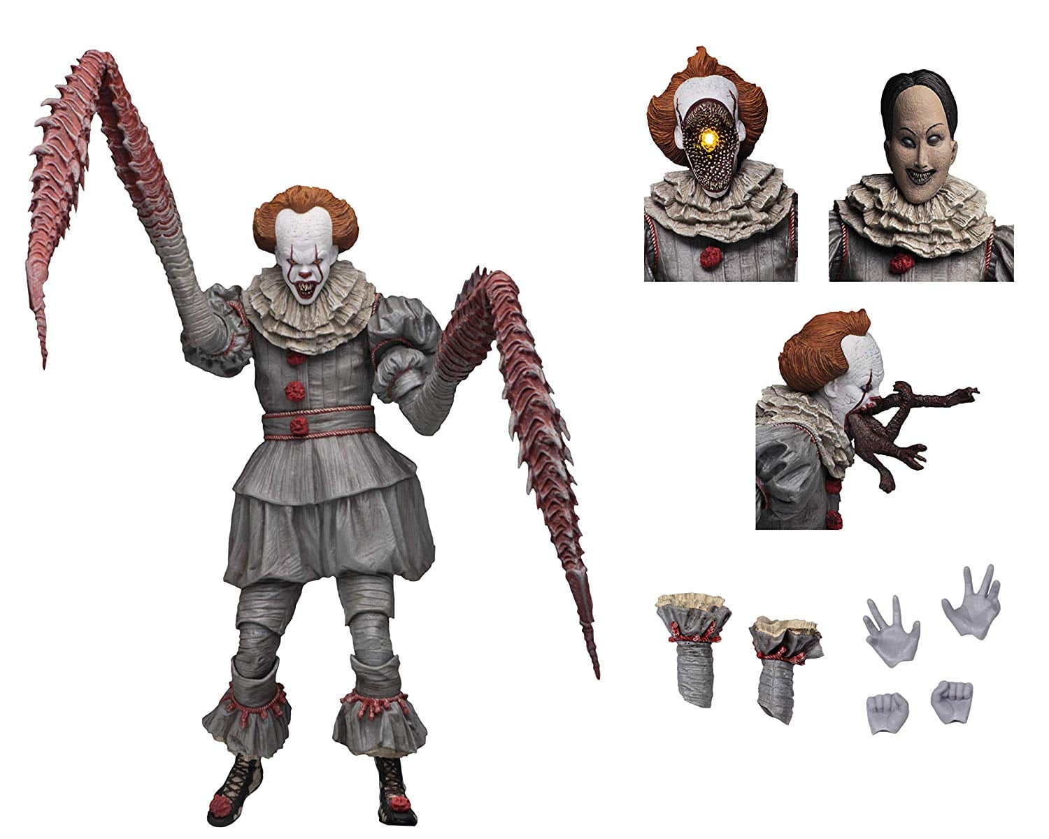 NECA IT (2017) Ultimate Pennywise The Dancing Clown Deluxe Box Set