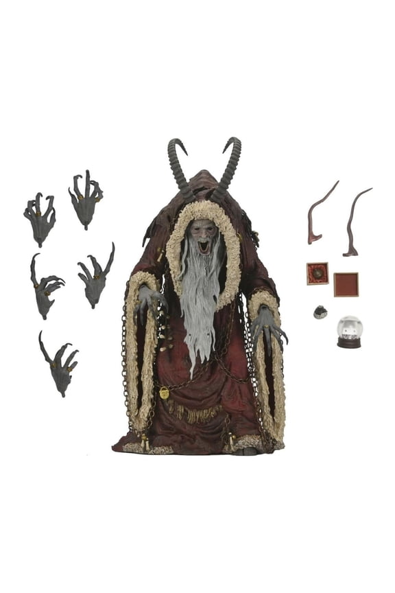 Deluxe Krampus Action Figure with 10-Inch-Plus Scale Size and Precise Detailing
