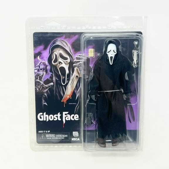 Neca Scream Ghost Face Killer Clothed Retro Style 8" Action Figure