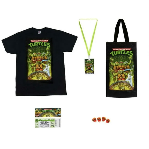 NECA Teenage Mutant Ninja Turtles Musical Mutagen Tour Merch Add-on - Size Medium NECA Teenage Mutant Ninja Turtles Musical Mutagen Tour Merch Add-on - Size Medium