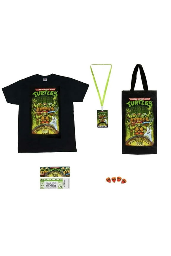 TMNT 2020 Teenage Mutant Ninja Turtles Musical Mutagen Tour Merch Box No Figs Adult Medium
