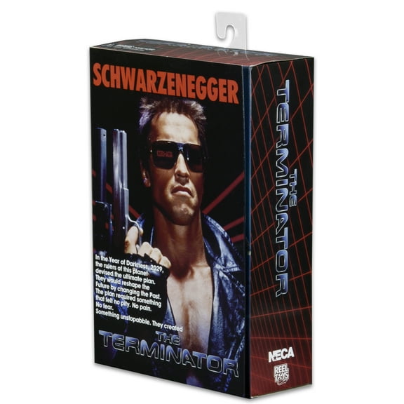 Neca Tech Noir Terminator T-800 Schwarzenegger Figure