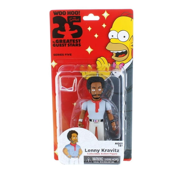 Neca The Simpsons 25th Anniversary Series 5 Lenny Kravitz 5" Action Figure