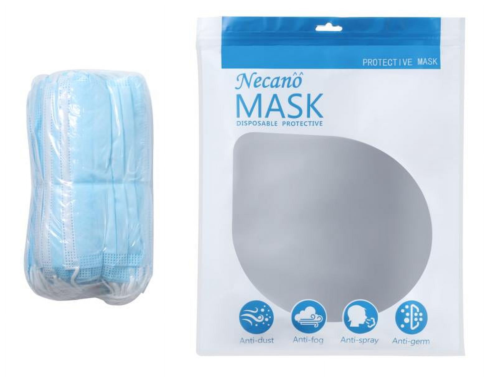 Necano disposable face mask 50cts - image 1 of 6