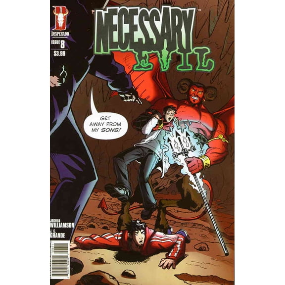 Necessary Evil #8 VF ; Desperado Comic Book