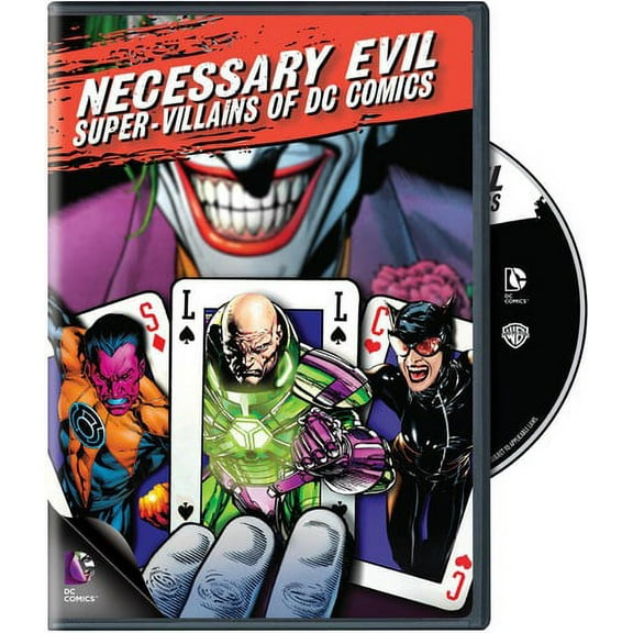Necessary Evil: Super-Villains of DC Comics (DVD), Warner Home Video, Animation