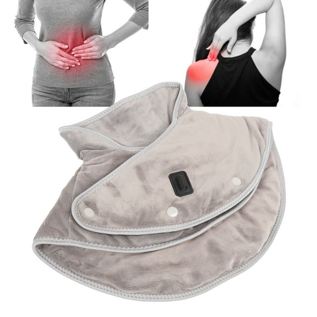 Neck And Shoulder Heating Pad, Electric Heated Neck Brace, Extra Large