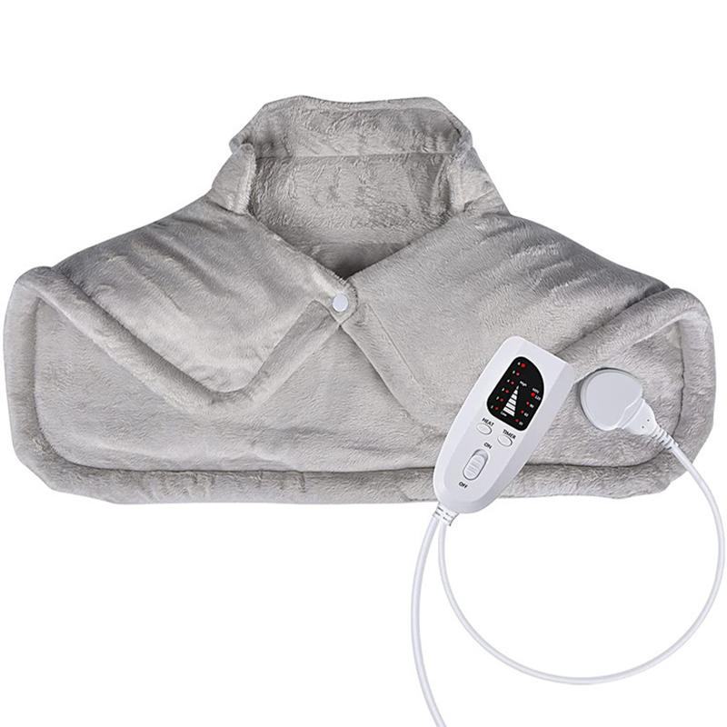 Neck And Shoulder Heating Pad Electric Therapy Treatment Muscle Pain