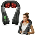 thumbnail image 1 of Cordless Neck Back Massager with Heat, 4D Shiatsu Shoulder Massager for Pain Relief, Gifts for Mom Dad, 1 of 11
