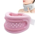 thumbnail image 1 of Neck Brace for Pain Relief and Support, Soft Foam Cervical Collar, Breathable Adjustable Neck Support Brace, Neck Traction Device, Neck Protectors Wraps Keep Vertebrae Stable and Aligned ,Pink, 1 of 2