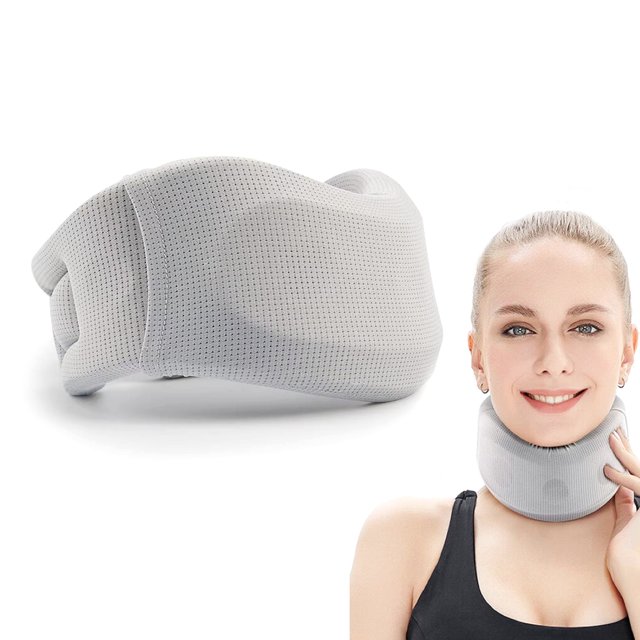 Neck Brace Soft Foam Neck Support Relieves Pain & Pressure in Spine