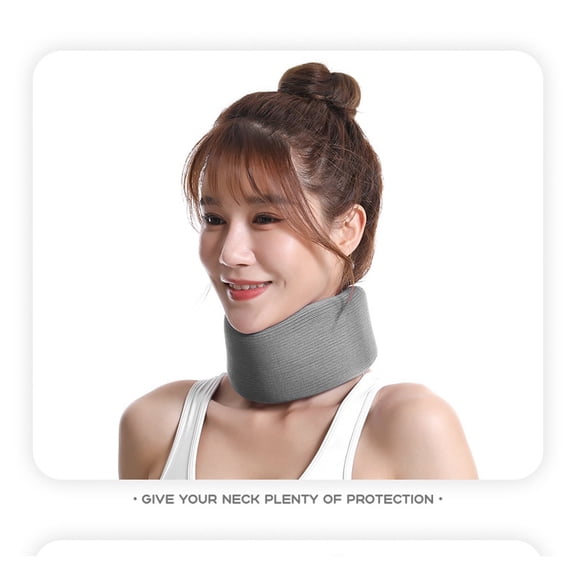 Neck Brace Support Collar for Stabilizes Spine Comfortable Soft Sleeping Aid for Men and Women