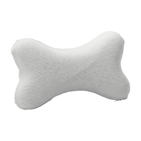Neck & Cervical Pillows with Washable Removable Cover for Car Bus Truck Driving Comfort Head Rest Support Neck Chiropractic Pillow Gray