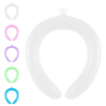Neck Cooling Ring for Heatstroke Prevention Awwp Blowout Prices Chilly Ice Ring Neck Ice Pack Neck Tube Reusable Wearable Neck Cooler Body Products for Indoor Outdoor Summer Hot Weather（1Ml）