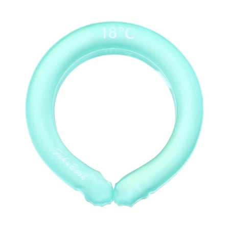 Neck Cooling Tube Chill Freeze Neck Camping Blue